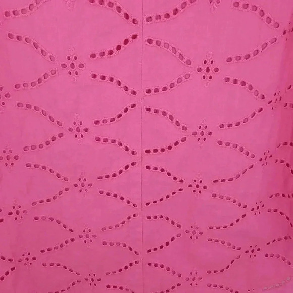 {Lane Bryant} Classic Short-Sleeve Eyelet Mix Tee - Picture 11 of 12